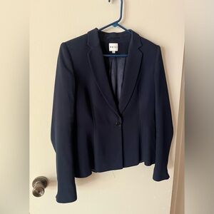Reiss navy blue single-button blazer
